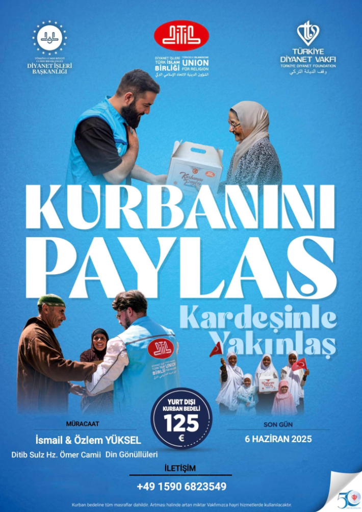 Kurbanını Paylaş - Kardeşinle Yakınlaş Programı 2025
